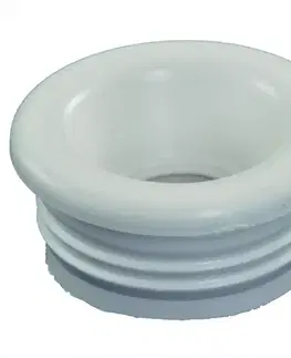 Gumová redukcia Fi50/32 biela K1018