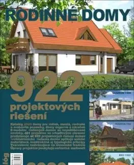 Rodinné domy 2020 - 922 projektových riešení