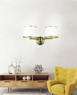 Nástenná lampa 2xE14 48cm IBIS PATINA