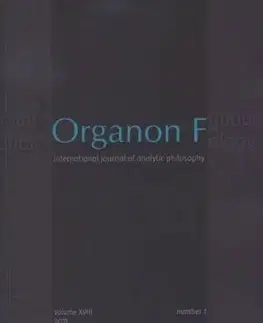 Organon F 2011 number 1