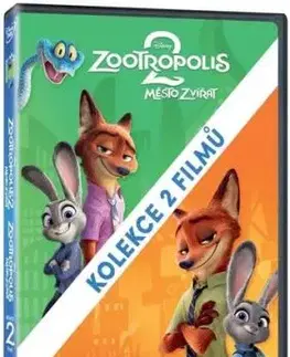 Zootropolis: Město zvířat kolekce 1.+ 2. kolekce 2DVD