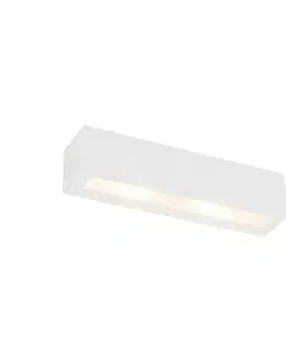 Moderná nástenná lampa biela 2-svetlá - Tjada Novo