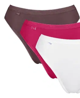 Nohavičky sloggi Basic+ Tai Slip C3P, červená kombinácia
