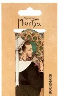 Magnetická záložka Alfons Mucha – Heather - Alfons Mucha