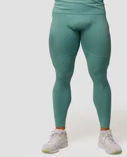 GymBeam Kompresné legíny Mid Blue  M