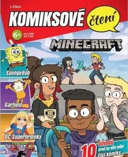 Komiksové čtení Minecraft
