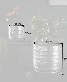 Kvetináč 3 ks SINIS Dekorhome