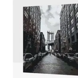 Maľovanie podľa čísiel Brooklynský most II (40x50cm)