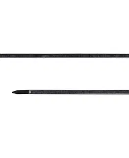 DREL  Sťahovacie pásky čierne 9x720 mm 10 ks