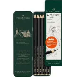 Grafitová Ceruzka Faber-Castell Pitt Graphite Matt sada 11 ks
