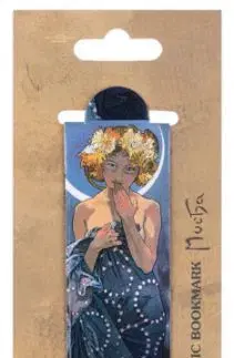 Magnetická záložka Alfons Mucha – Luna