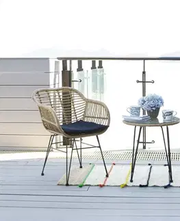Záhradná balkónová súprava 3 ks Dekorhome