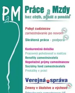 Práce a Mzdy 10 2025 - Zamestnávanie cudzincov, Skrátená práca