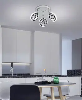 Stropné svietidlo plafond 3X6W LED chróm 3000K CELT