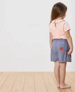 Detské šortky v štýle paper bag
