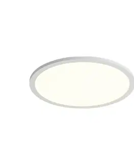 Inteligentný LED panel biely 40 cm vrátane LED stmievania na teplé svetlo s diaľkovým ovládaním - Knob