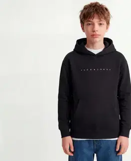 Mikina s kapucňou Jack&Jones Star, čierna