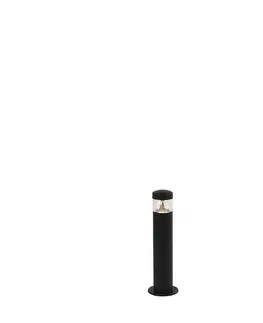 Moderná vonkajšia lampa čierna 40 cm IP44 vrátane LED - Roxy