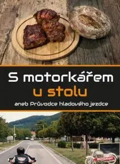 S motorkářem u stolu - Josef Káďa Kadeřábek