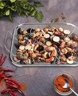 Avenberg Nerezový grilovací košík Flavor, 43 x 28 x 11 cm