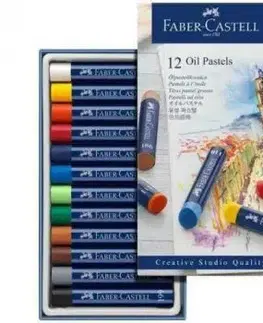 Olejové Pastely Faber-Castell 12 ks