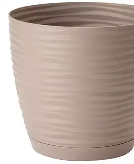 Sahara Petit okrúhly s podstavcom 15 taupe