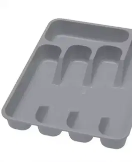 Nádoba na príbor 5-dielna Nordic grey 33,5x26,5x5 130