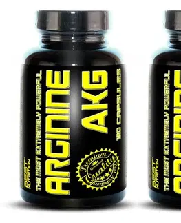 1+1 Zadarmo: Arginine AKG od Best Nutrition 120 kaps + 120 kaps