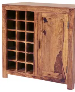 Barová skriňa 90x90x45 Kali indický masív palisander