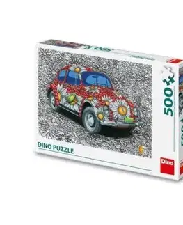 Puzzle Maľovaný VW 500 Dino