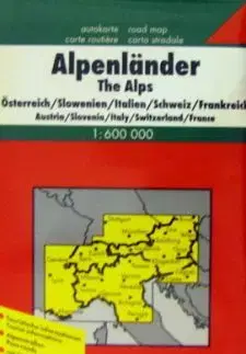 Automapa Alpy 1:600 000