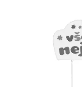 Tescoma tortová sviečka DELÍCIA KIDS, Všechno nejlepší - farebný mix 