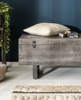 Lavica s úložným priestorom FINEUS Dekorhome