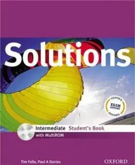 Solutions Intermediate Student´s Book with MultiROM Pack - Paul A. Davies, Tim Falla