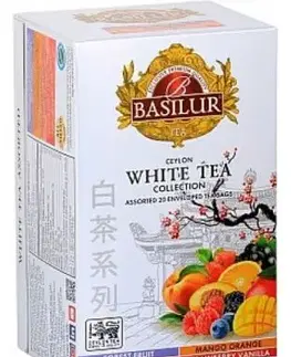 BASILUR White Tea Assorted prebal 20x1, 5g