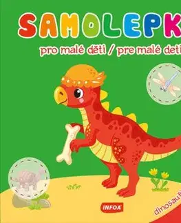 Samolepky pro malé děti / Samolepky pre malé deti - Dinosauři / Dinosaury (CZ/SK vydanie)