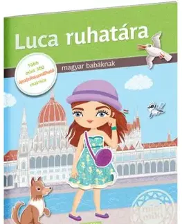 LUCA RUHATÁRA – Matricás könyv - Ema Potužníková, Lucie Jenčíková