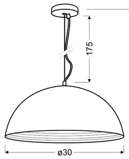 Závesná lampa AMALFI 1xE27 Candellux