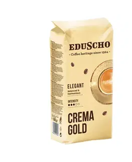 Eduscho Crema Gold – 8 x 1 kg zrnkovej kávy
