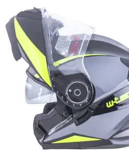 W-TEC Banelmeda čierna-fluo žltá - M (57-58)
