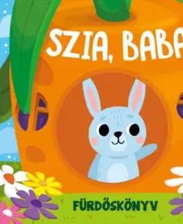 Szia, Baba! - fürdőkönyv - kukucskáló ablakokkal