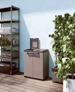 Záhradný recyklačný kôš SPLIT CABINET BASIC Keter