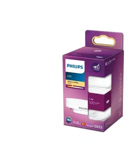 LED Žiarovka Philips GX53/5,5W/230V 2700K 8718699773717