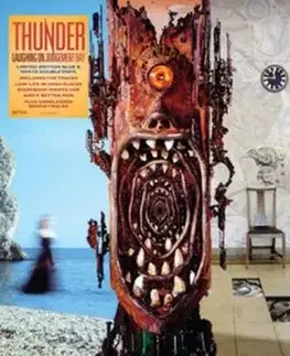Thunder - Laughing On Judgement Day (Blue & White) 2LP - Thunder