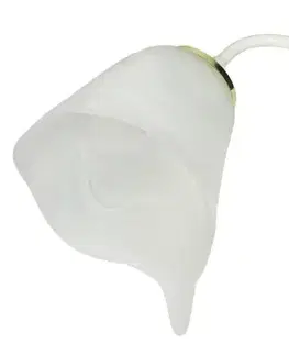 Nástenná lampa Bella 1X40W E14 Biela/Zlatá