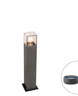 Inteligentná stojaca vonkajšia lampa antracit 50 cm vrátane Wifi P45 - Denmark
