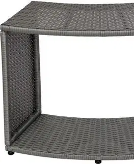 Kinekus Nábytok k vírivke MSpa®, podstavec, k okrúhlej vírivke, otvorený, 80x30x58cm