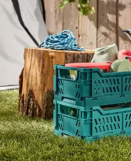 Sklápacie úložné boxy, 2 ks
