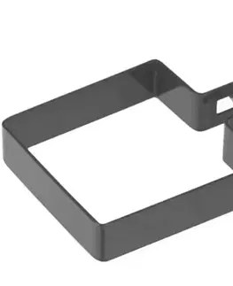 Štartovacia objímka 50x50 mm ZN+RAL9005