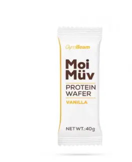 GymBeam MoiMüv Protein Wafer vanilka